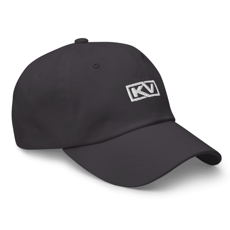 KOVEAY Classic Dad Cap – Dark Grey
