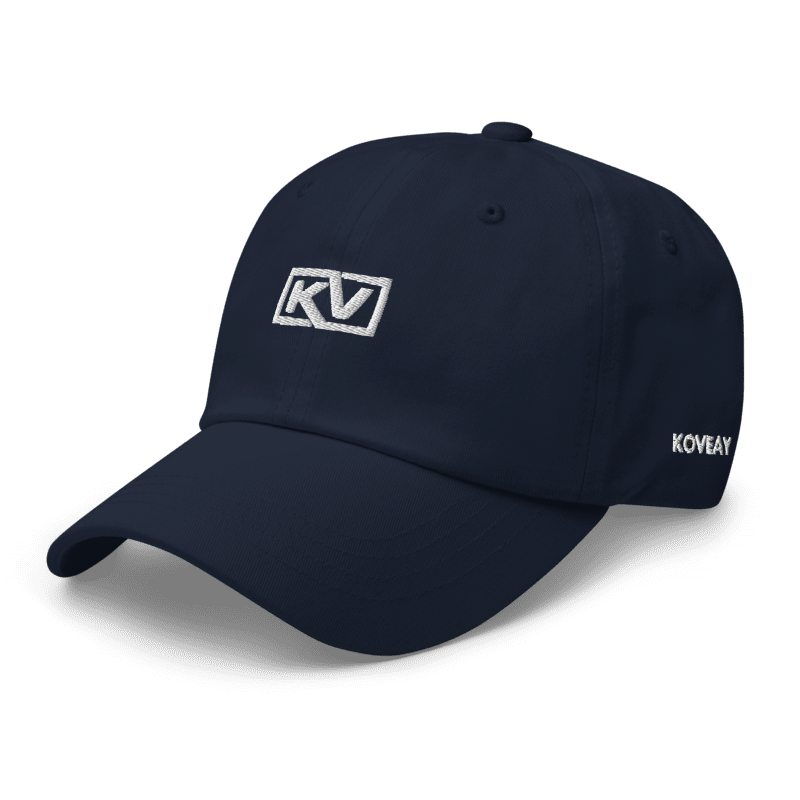 KOVEAY Classic Dad Cap – Navy