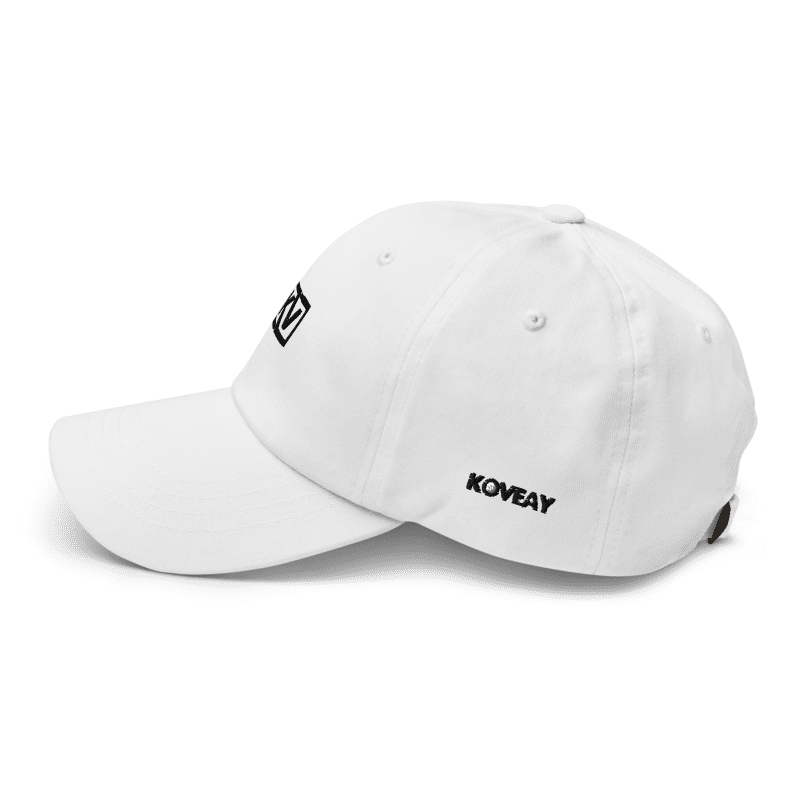 KOVEAY Classic Dad Cap – White