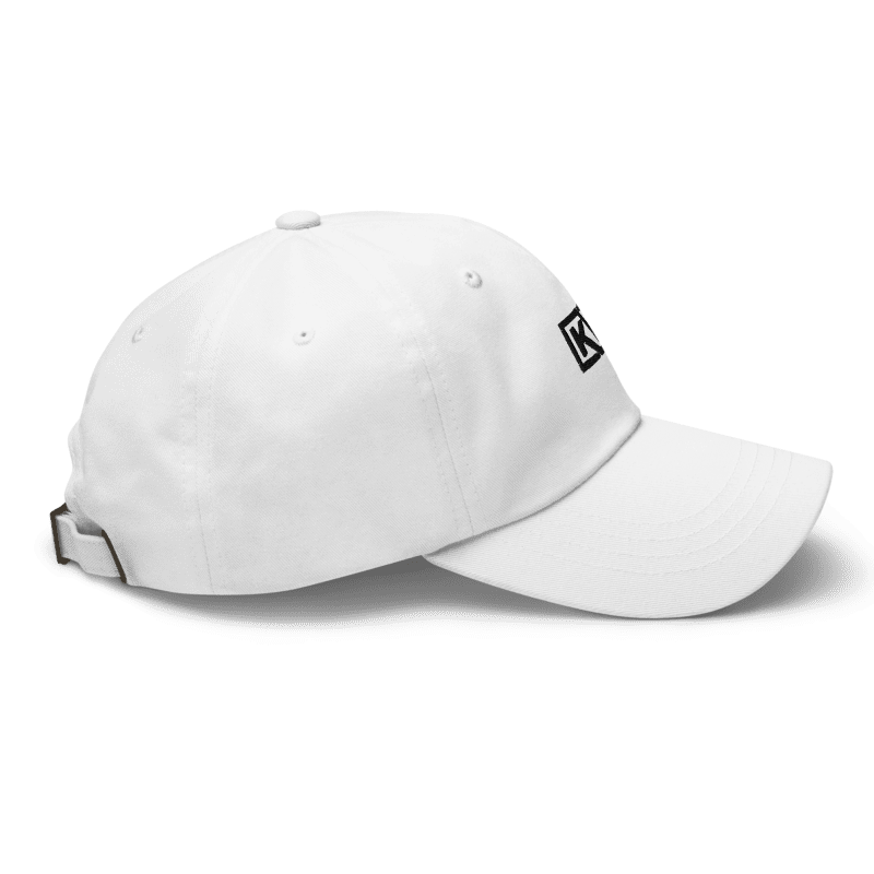 KOVEAY Classic Dad Cap – White