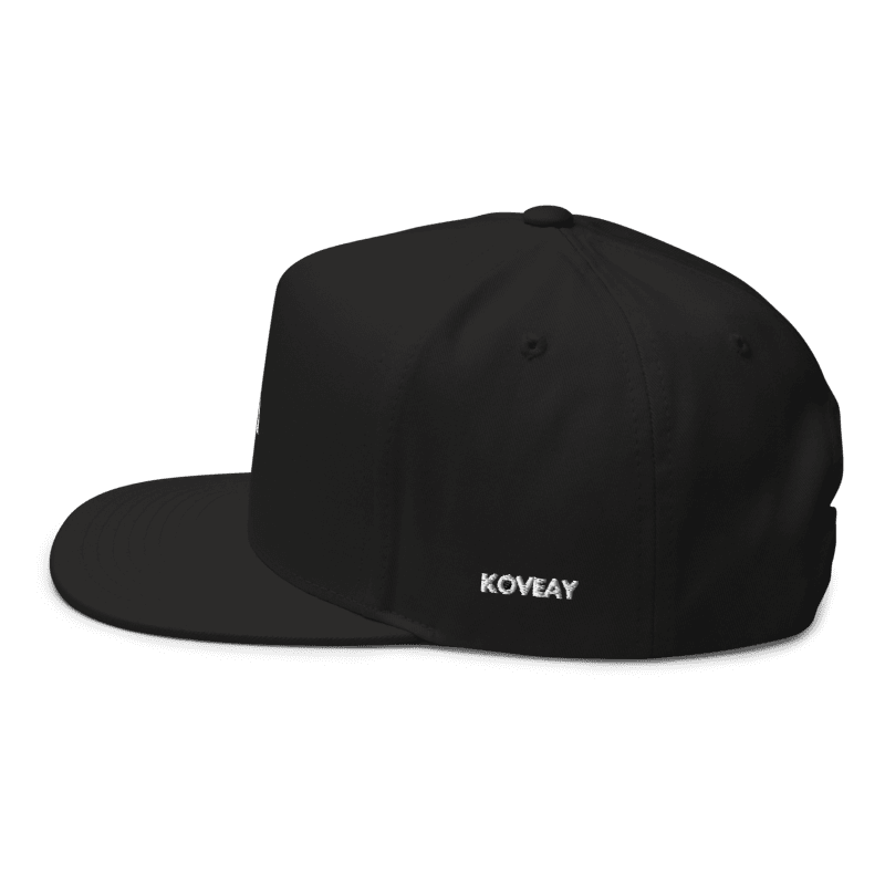 KOVEAY Classic Flat Cap – Black