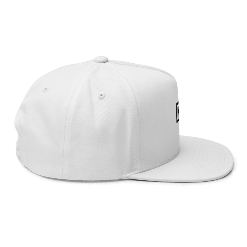 KOVEAY Classic Flat Cap – White