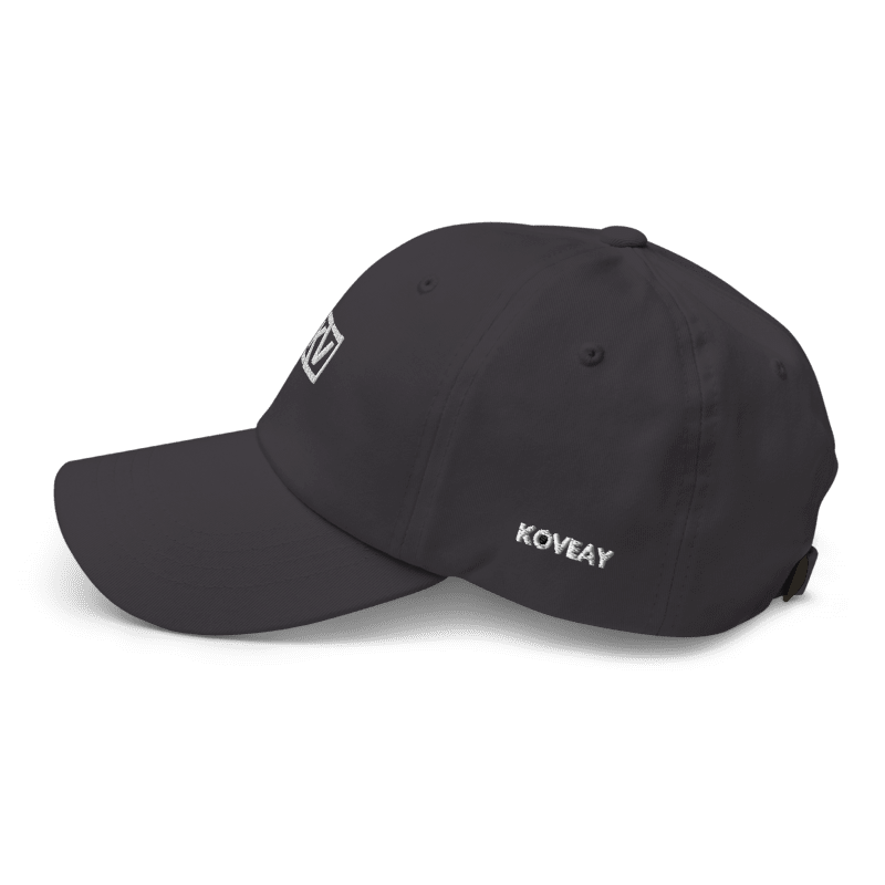 KOVEAY Classic Dad Cap – Dark Grey