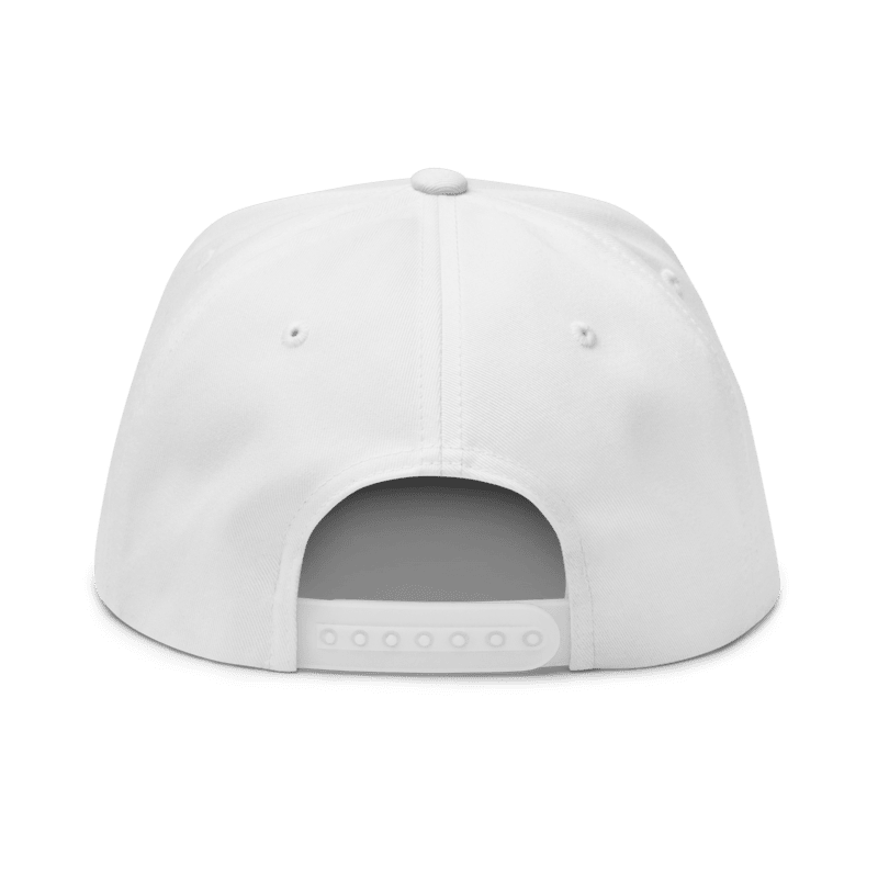 KOVEAY Classic Flat Cap – White