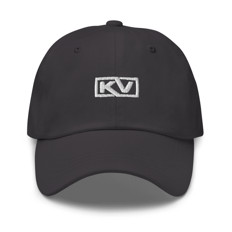 KOVEAY Classic Dad Cap – Dark Grey