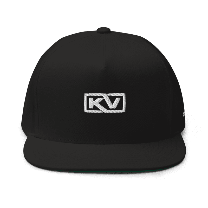 KOVEAY Classic Flat Cap – Black